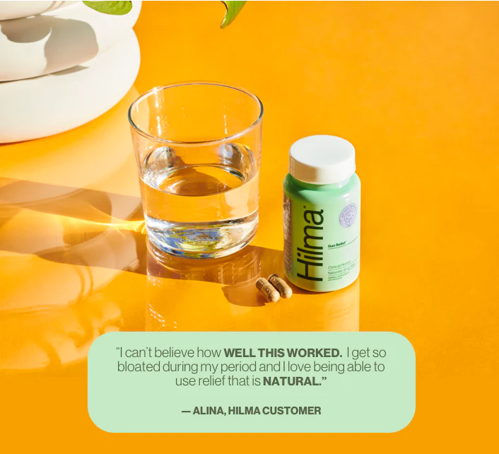 All Natural Gas + Bloat Relief - Drug-Free, Clean Label