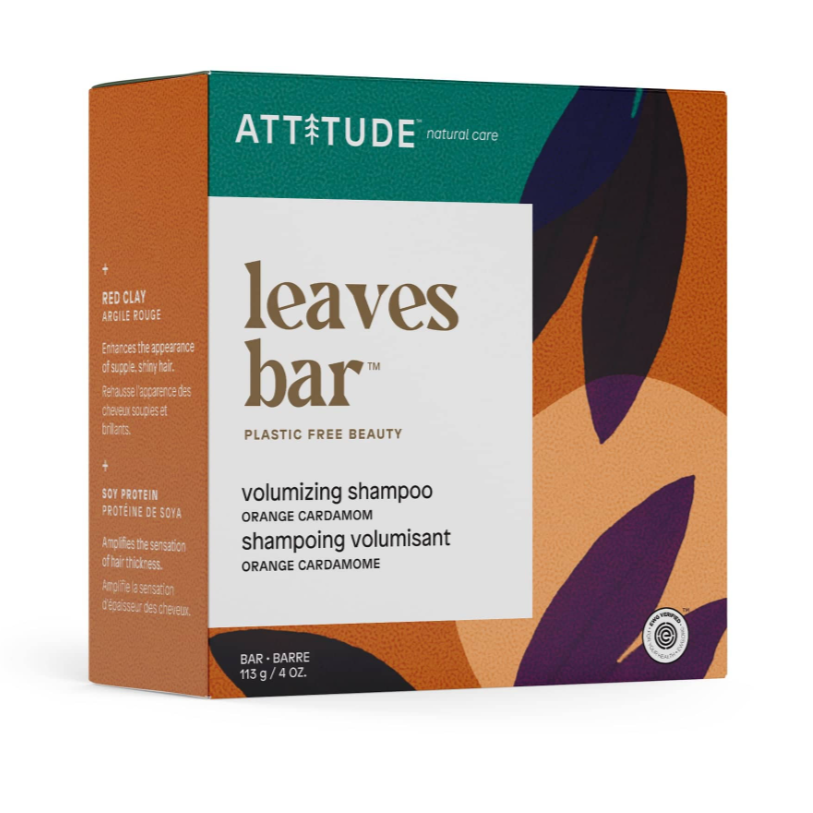All Natural Volumizing Shampoo Bar EWG Verified Attitude earth