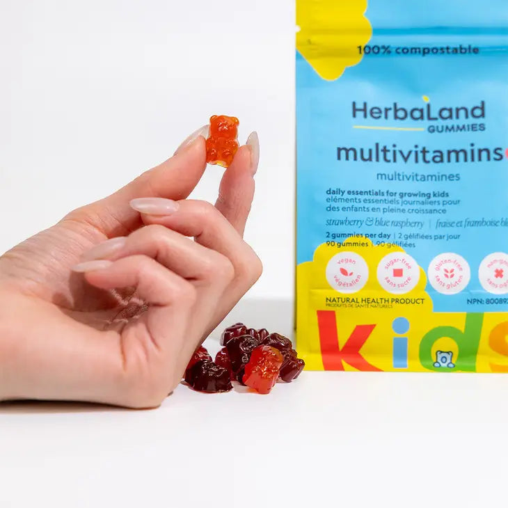 Herbaland Kid's Multivitamin - 100% Compostable