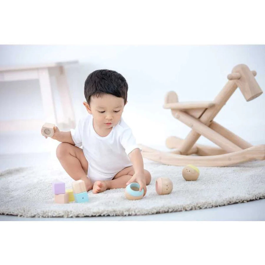 Plan Toys Wooden Sensory Tumbling Toy for Baby