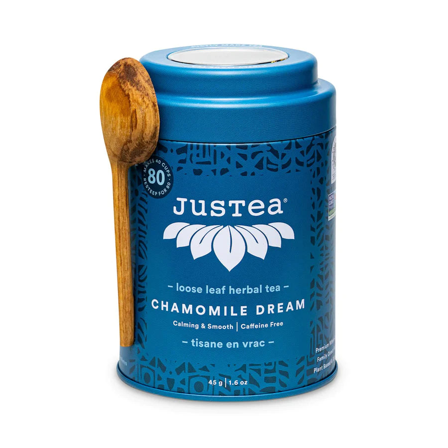 Chamomile Dream Fair-Trade, Calming Herbal Tea - Tin & Spoon