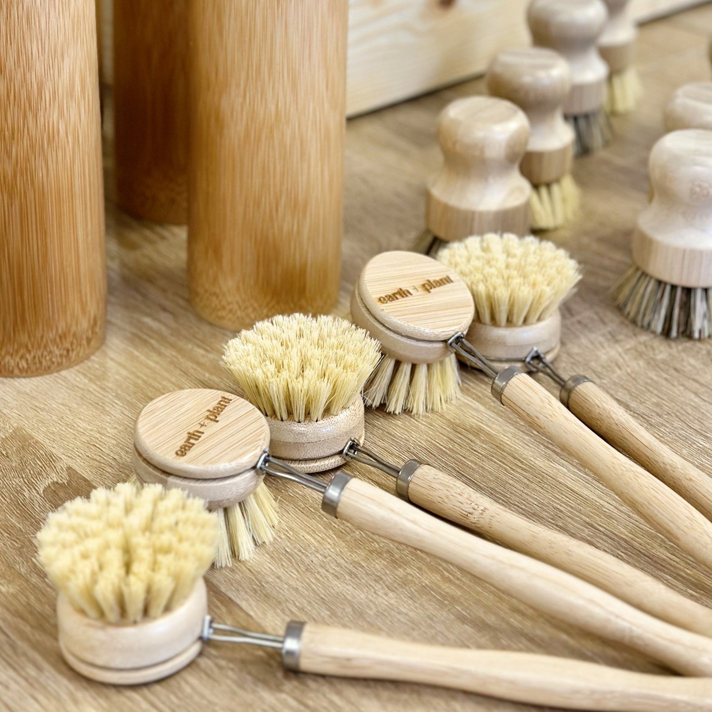 Reusable Bamboo Dish Brush