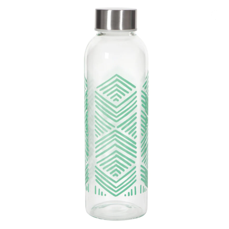 Danica Studio Mint Sustain Glass Water Bottle