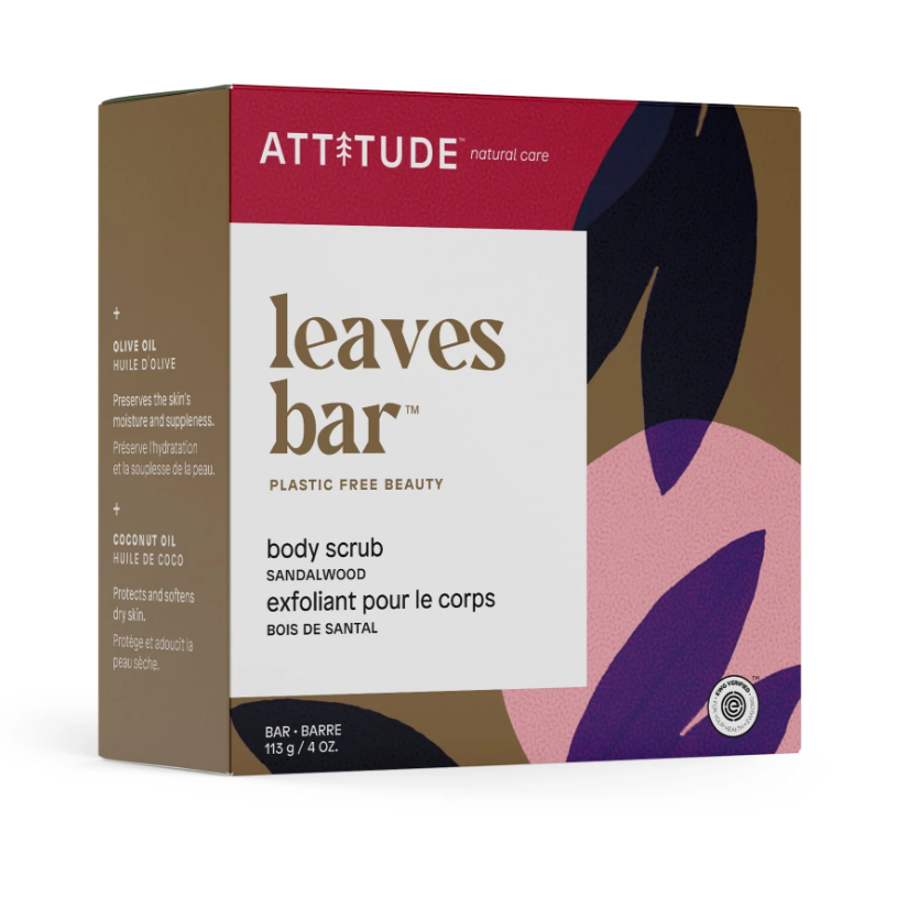 EWG Verified All Natural Hand Soap Bar™ - Sandalwood - Attitude