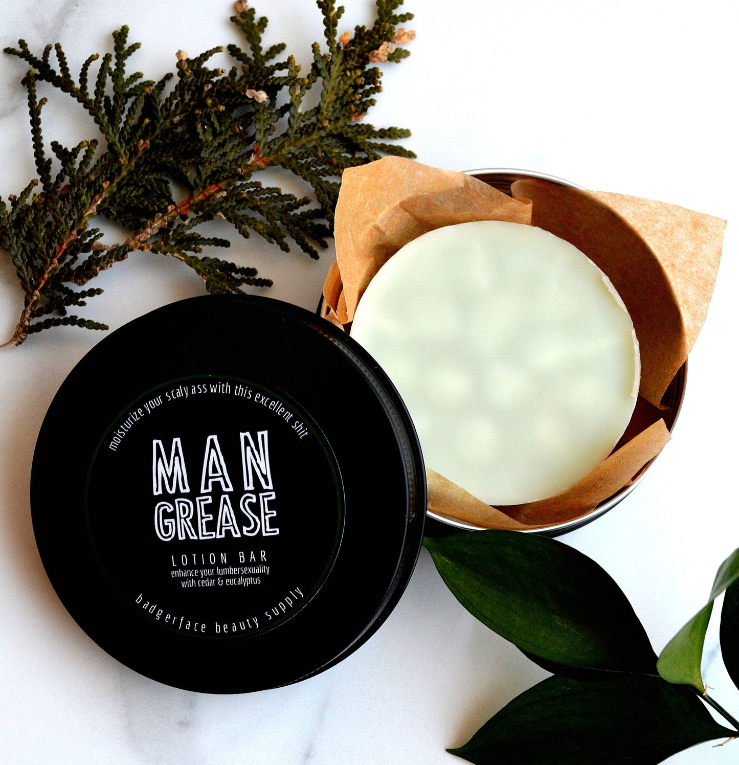 Lotion Bar for Men. Eco Friendly Lotion. Novelty Gifts.
