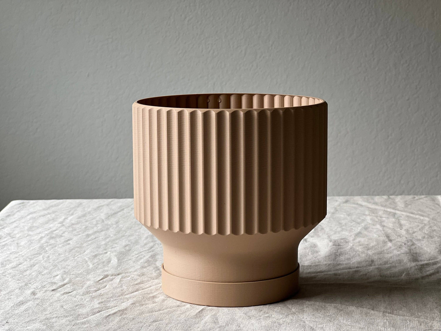 Lightweight Planter Pot | Beige | 4", 6" and 8" Sizes