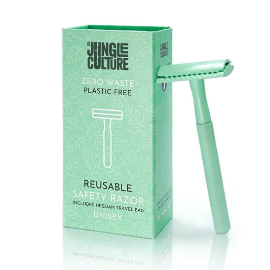 Light Green Reusable Stainless Steel Safety Razor