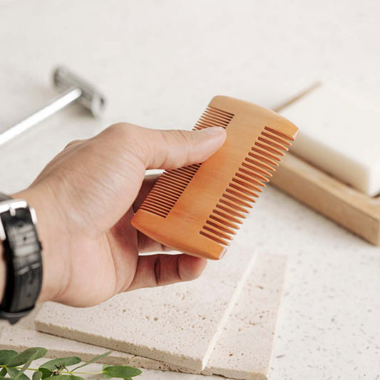 Wooden Beard Grooming Comb